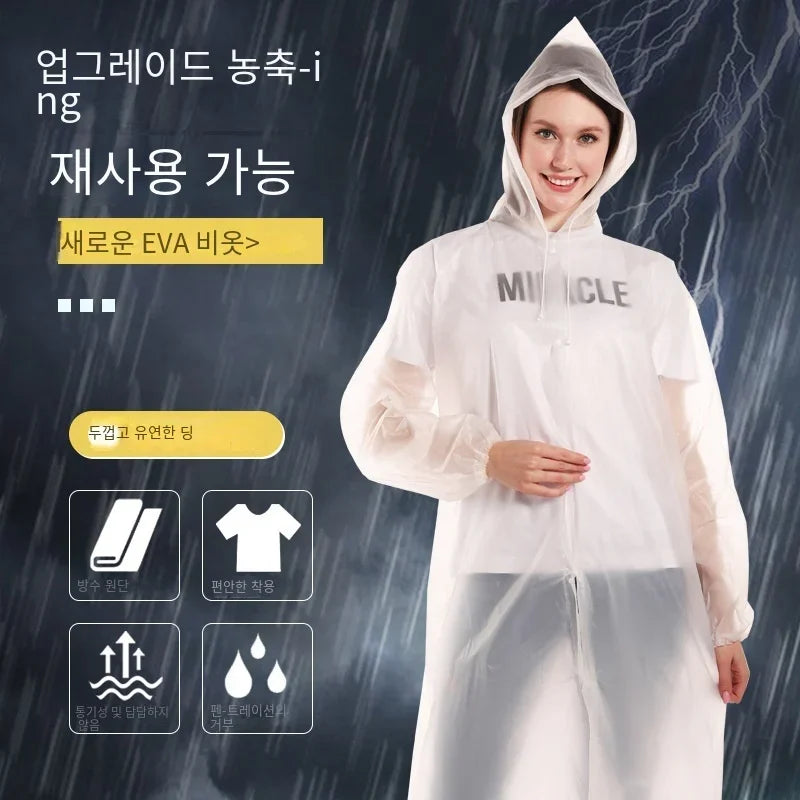 StormLayer EVA Waterproof Unisex Rain Poncho