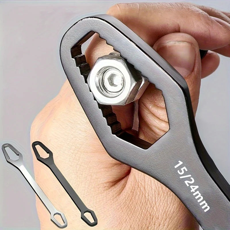 GripWrench Universal Self-Tightening Adjustable Wrench — 3-17mm