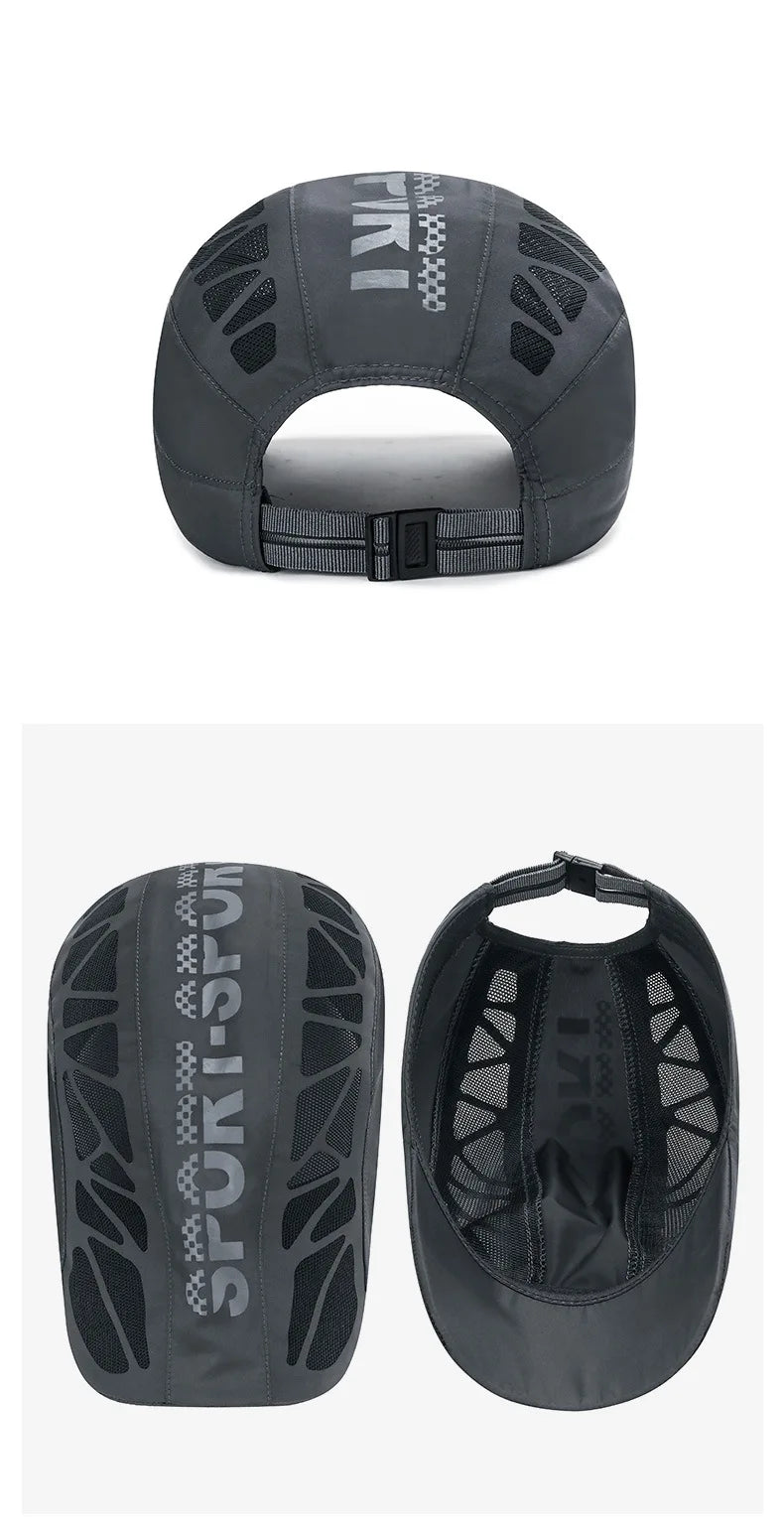 AirMesh Outdoor Sport Breathable Snapback Cap