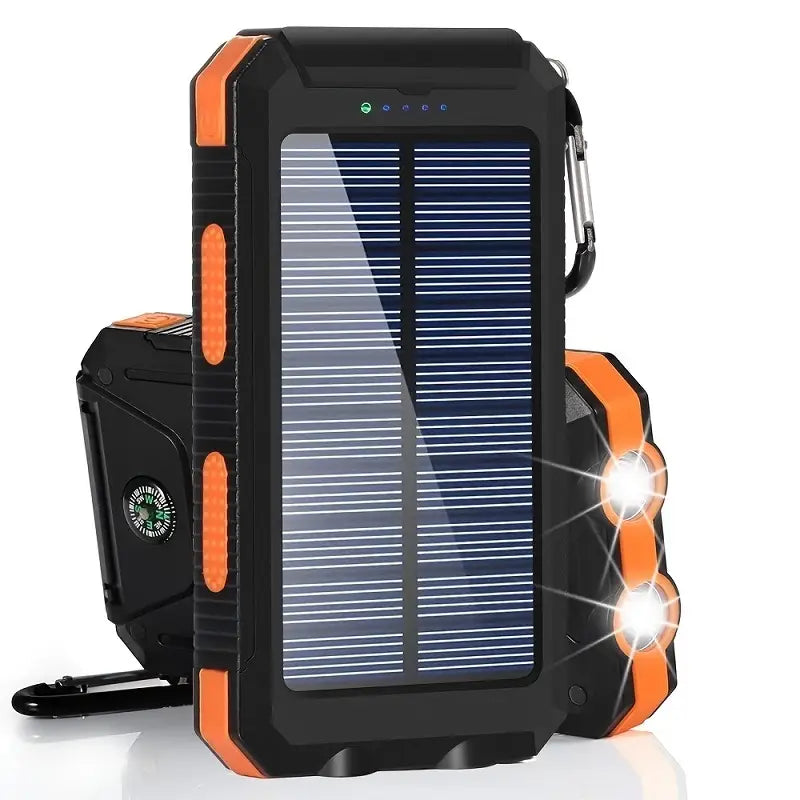 GridSolar 20000mAh Solar Power Bank | Rugged Portable Charger