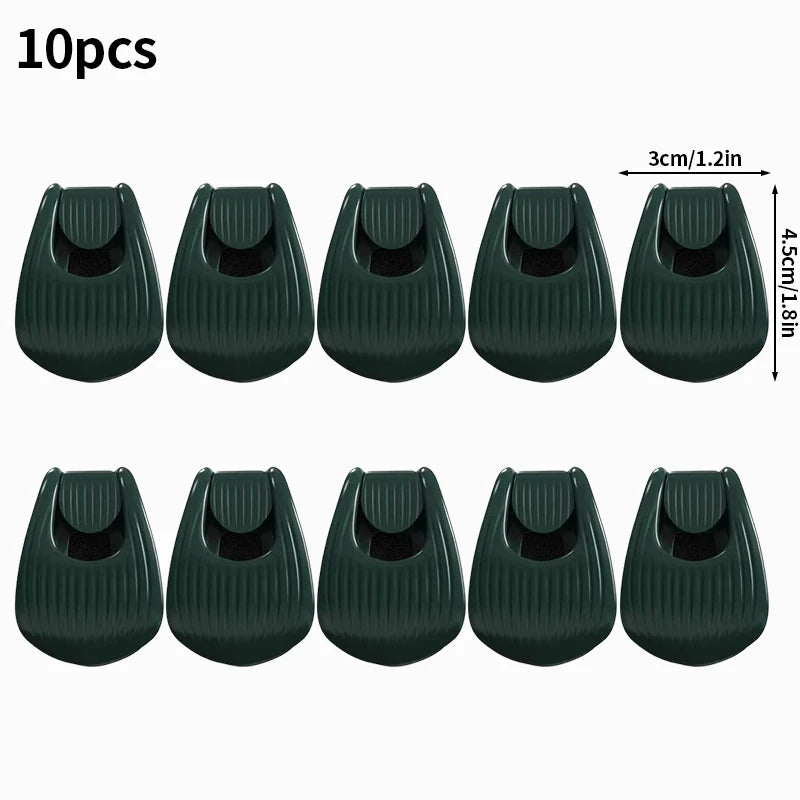 QuickClip Fishing Rod Holder Clip — 4 Pack Anti-Slip