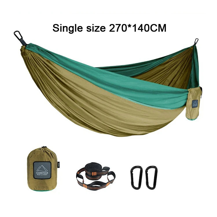 CloudRest Ultralight Camping Hammock — Parachute Nylon