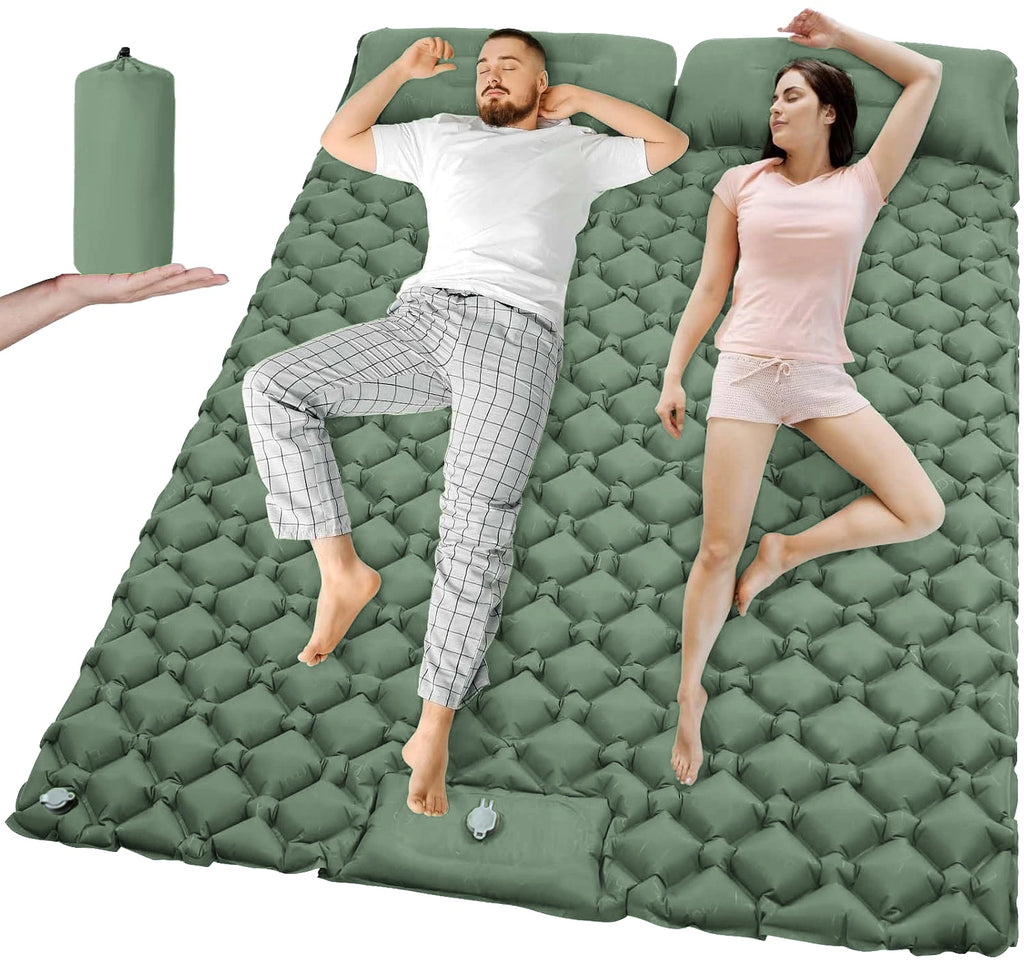 DualRest Ultrawide Inflatable Camping Sleeping Pad