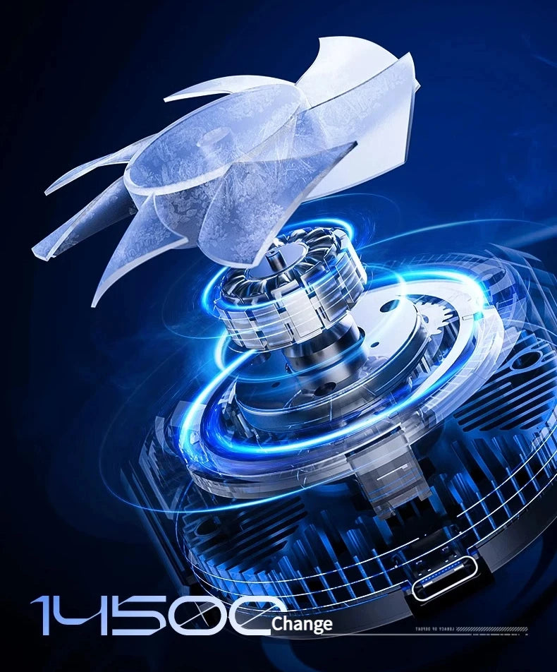 BreezePack Mini USB Hanging Neck Fan - Bladeless