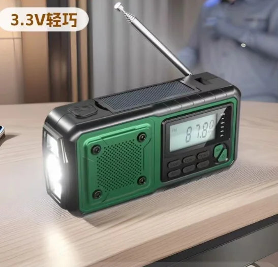 GridSignal NOAA Hand-Crank Emergency Radio