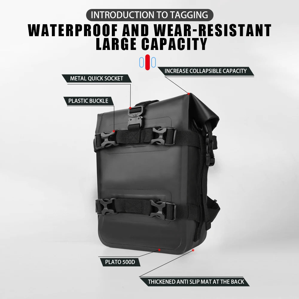 MotoVault Waterproof Motorcycle Frame Bag