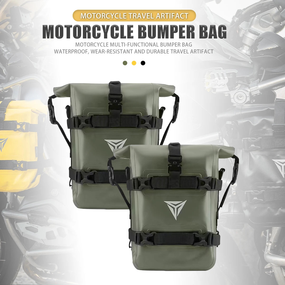 MotoVault Waterproof Motorcycle Frame Bag