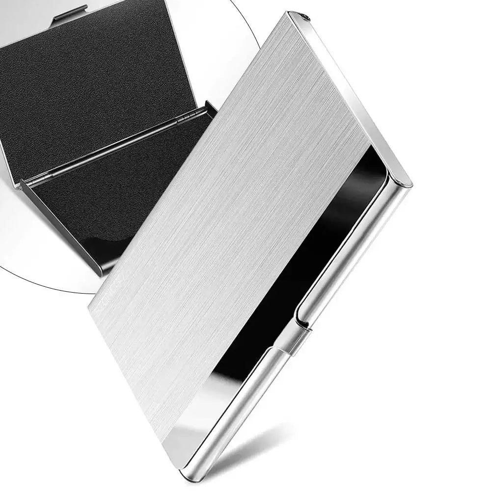 SlimVault Money Clip — Stainless Steel Card + Cash Holder