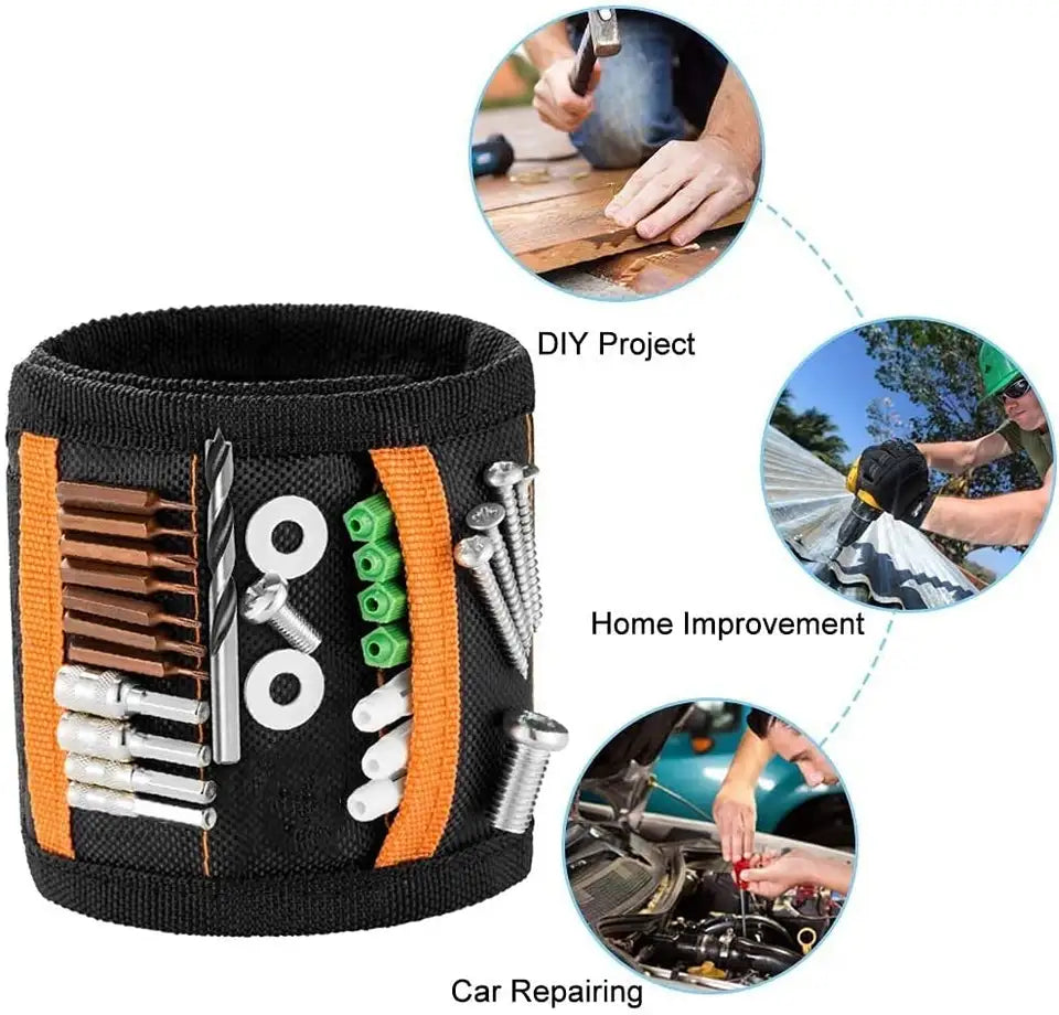MagGrip Magnetic Wristband | Neodymium Magnet Tool Holder