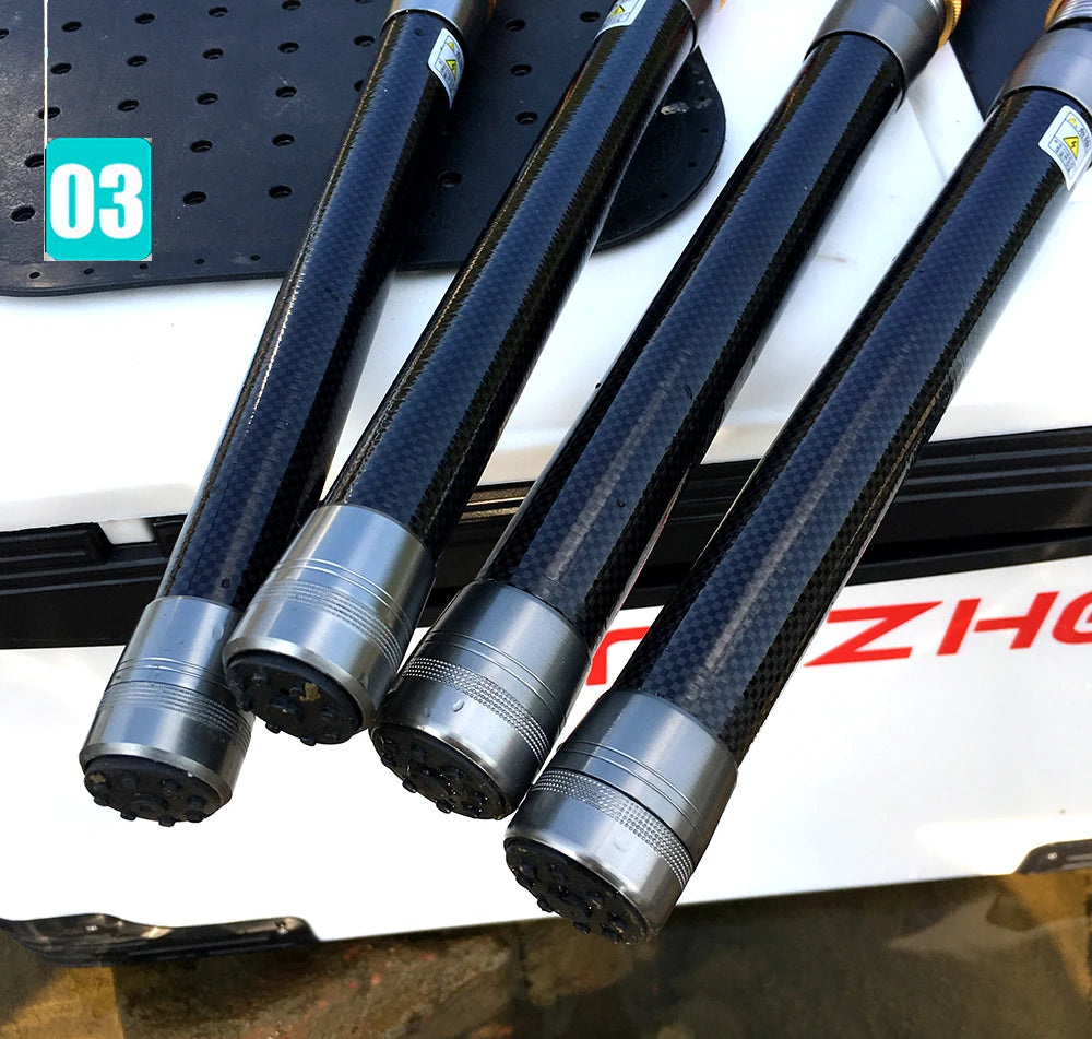 CastPro Telescopic Carbon Fiber Fishing Rod & Reel Combo