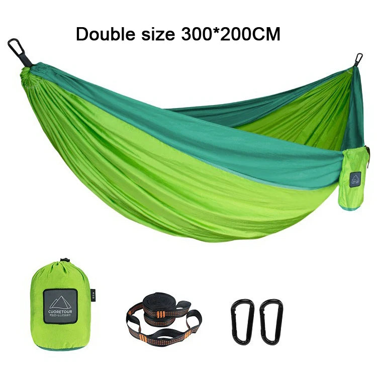 CloudRest Ultralight Camping Hammock — Parachute Nylon