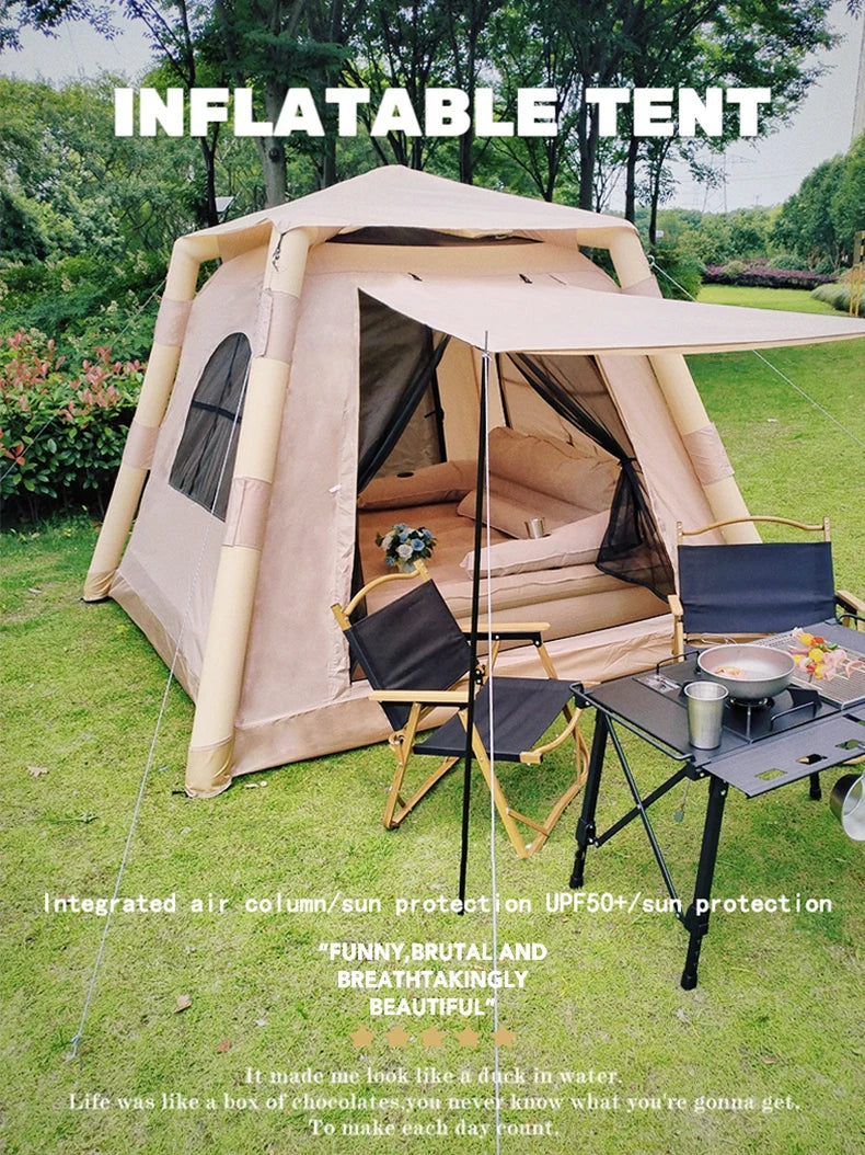 AirDome Large Inflatable Camping Air Tent — 4-5 Person