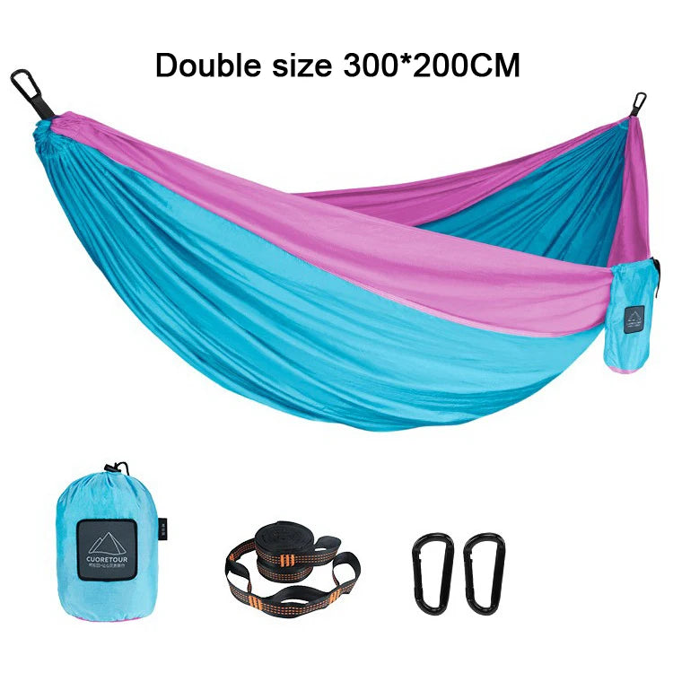CloudRest Ultralight Camping Hammock — Parachute Nylon