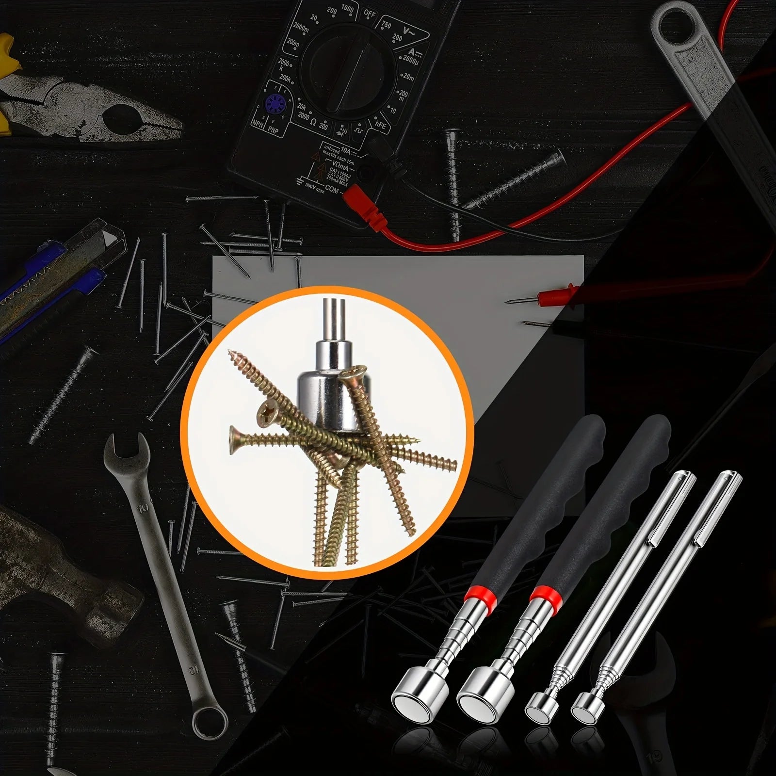 MagReach Telescopic Magnetic Pickup Tool