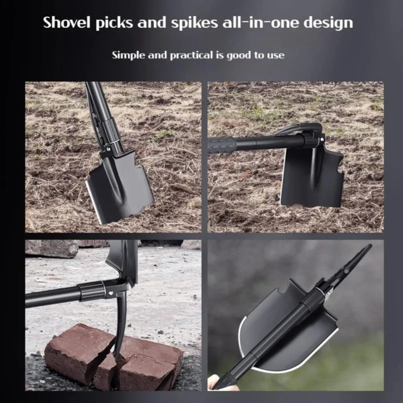 MicroShovel Compact Foldable Entrenching Shovel