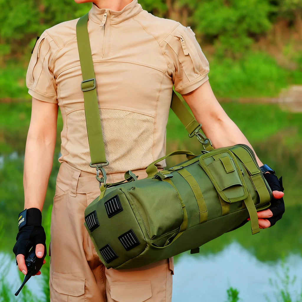 CastPack Tactical Fishing Backpack with Rod Holders