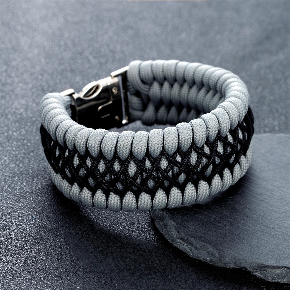 VaultWeave Paracord Survival Bracelet — 550lb