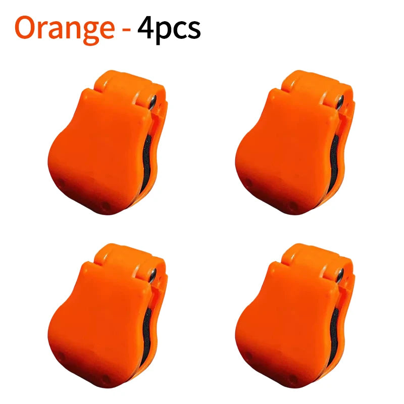 QuickClip Fishing Rod Holder Clip — 4 Pack Anti-Slip