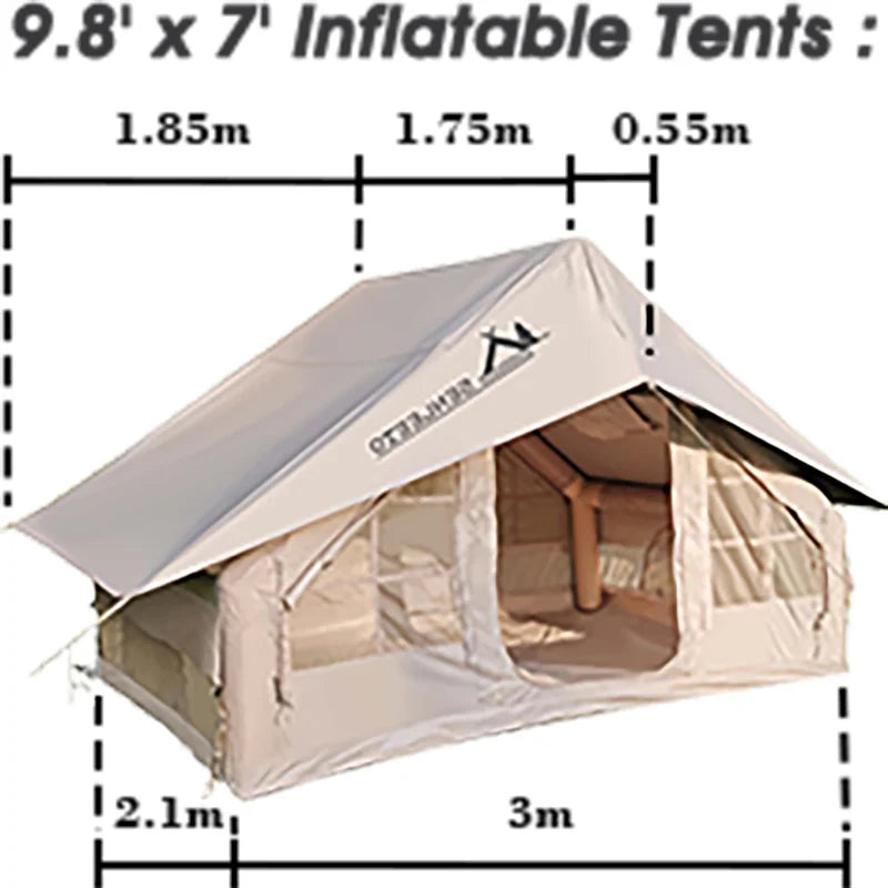 SkyShield 10x13 Waterproof Survival Rain Fly Tarp