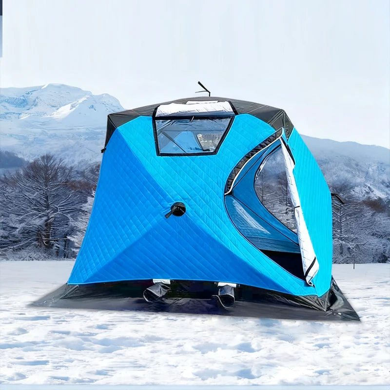 IceBreak Winter Fishing Tent — 3-4 Person Insulated
