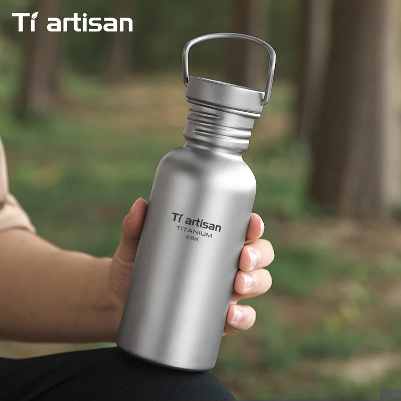 TitanHydro Ultralight Titanium Water Bottle
