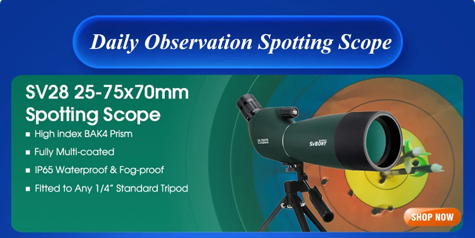 OpticVault Pro 25-75x70 Spotting Scope - FMC BAK4 Waterproof