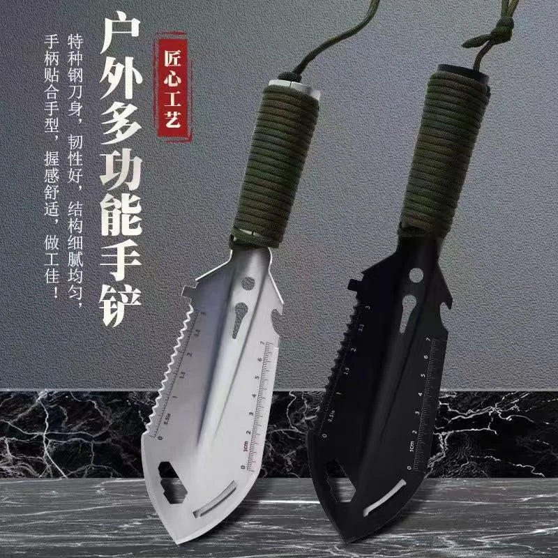EntrenVault Compact Multifunctional Camp Shovel