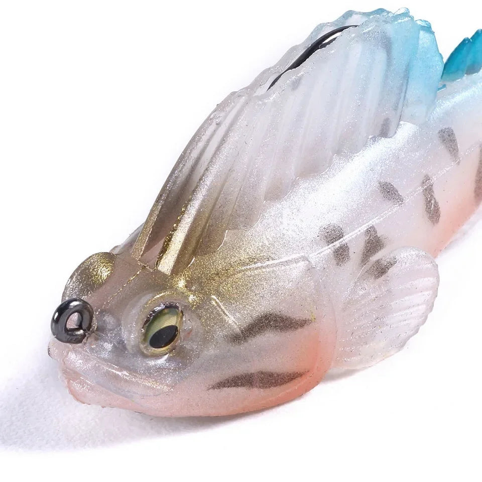 DarkSlider Soft Plastic Sinking Fishing Lure — 7g/14g/20g