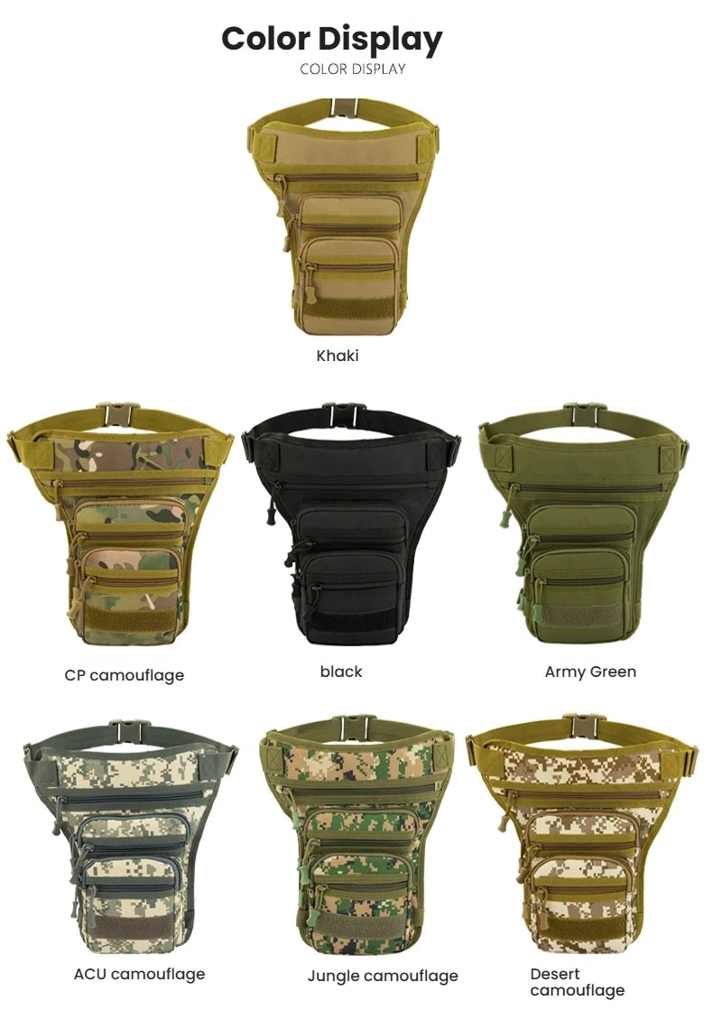 MotoLeg Tactical Drop Leg Bag — Waterproof