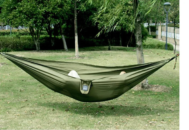 CloudRest Ultralight Camping Hammock — Parachute Nylon