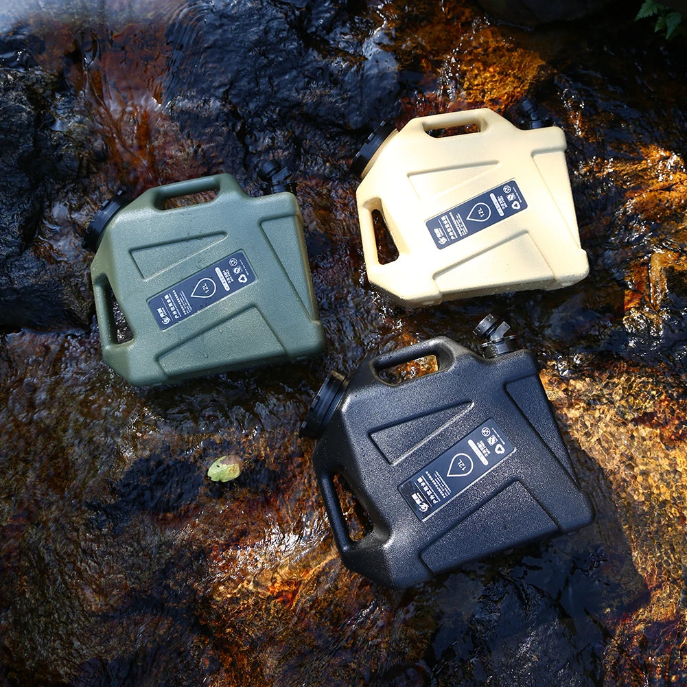 AquaVault Collapsible Camping Water Bucket — 10/12L