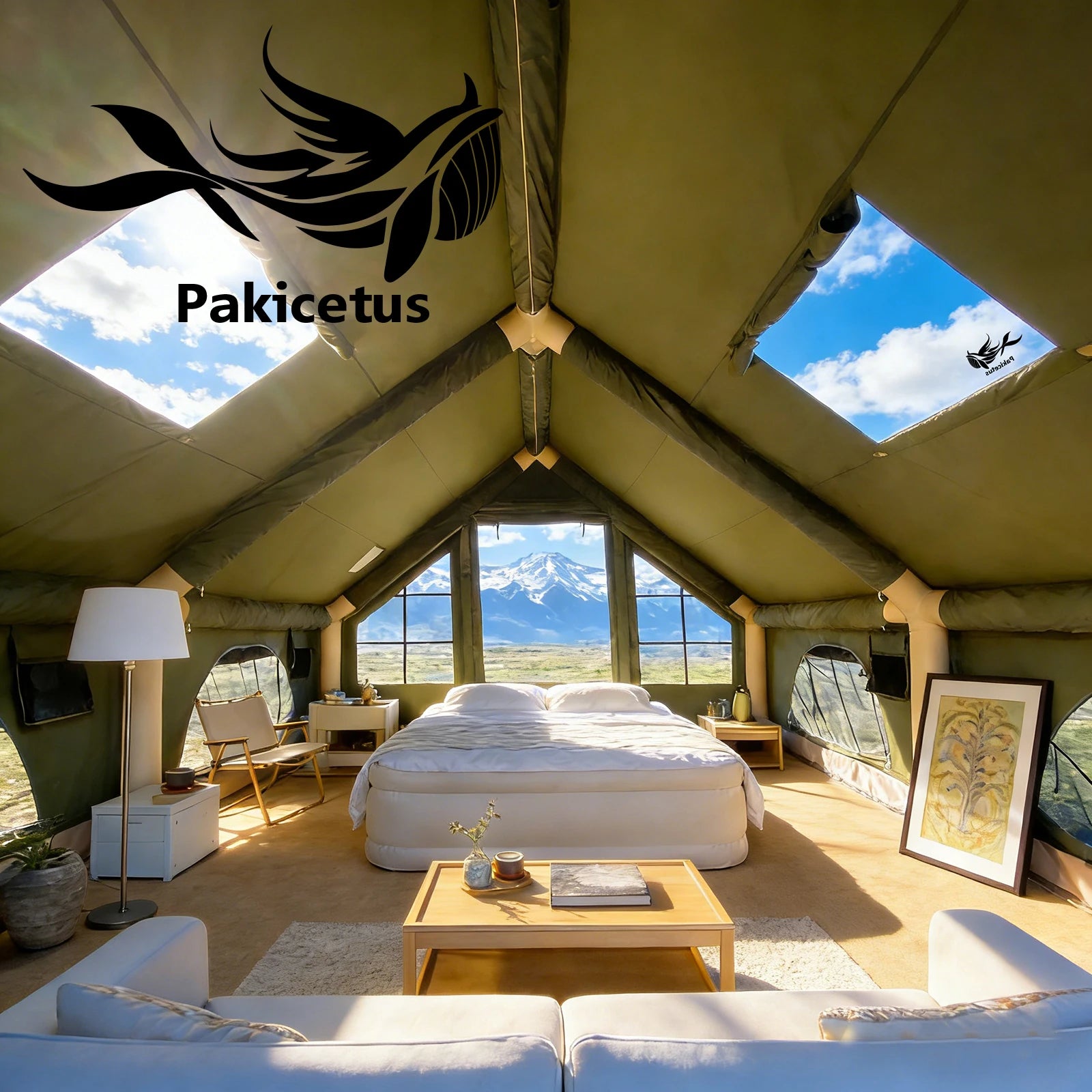 QuickDome Pakicetus Inflatable Family Camping Tent