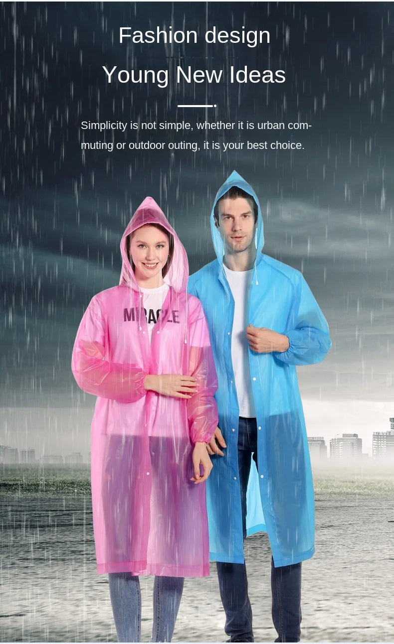 StormLayer EVA Waterproof Unisex Rain Poncho