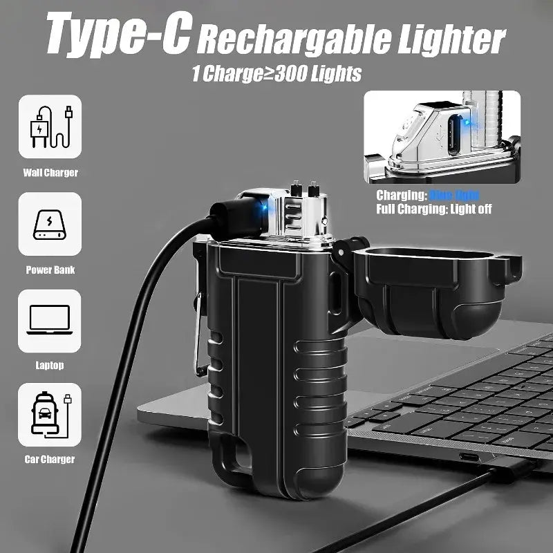 ArcLight Electric Plasma Lighter | USB-C Rechargeable Windproof