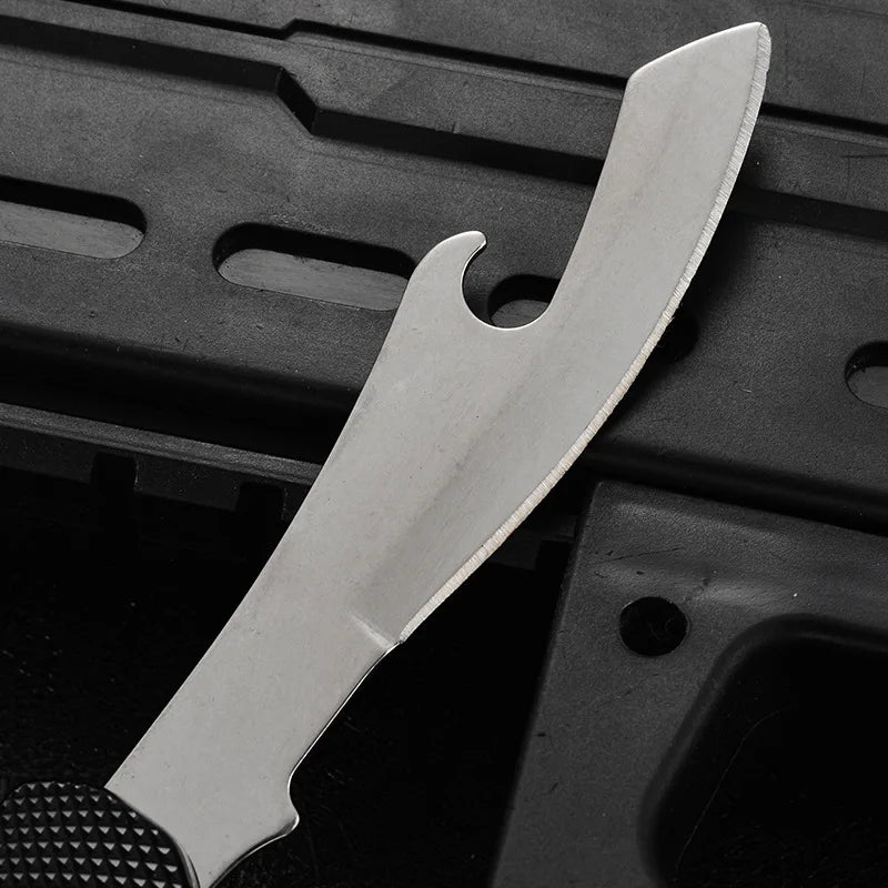 CampSet 4-in-1 Foldable Utensil Kit - Knife Fork Spoon Opener