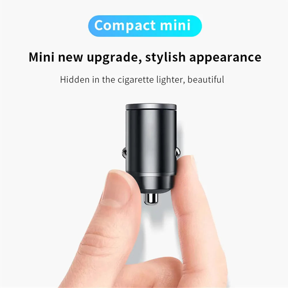 VoltDrive 200W PD Mini Car Fast Charger