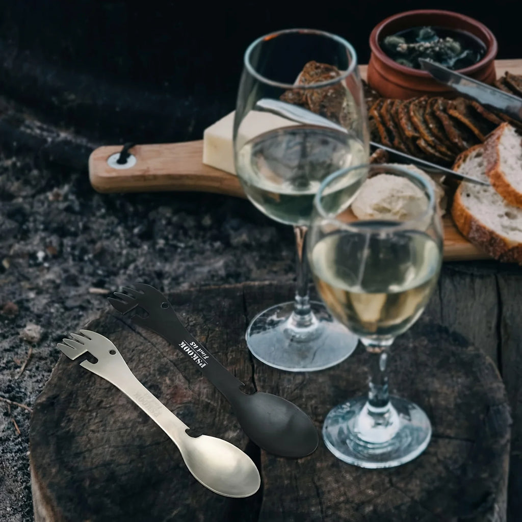 FieldKit 5-in-1 Camping Survival Utensil Set