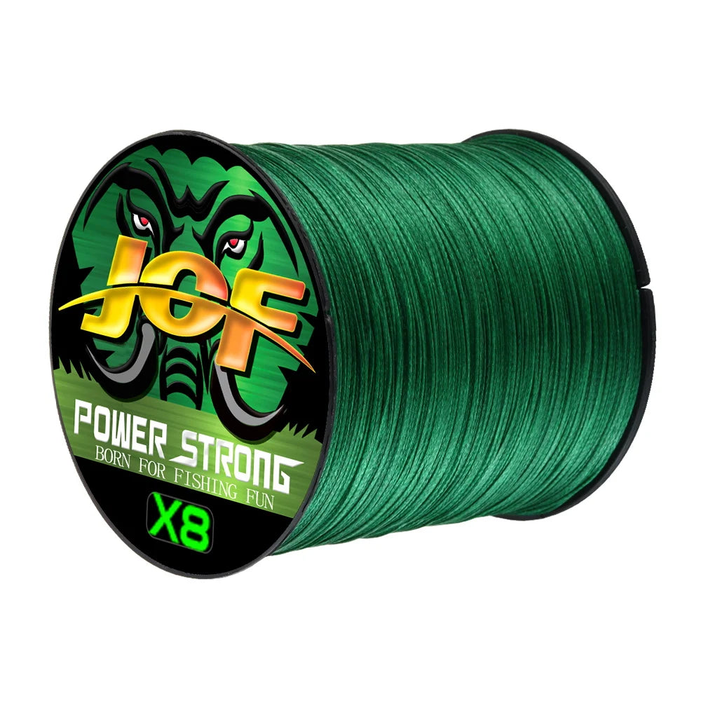 BraidForce 4-Strand PE Braided Fishing Line — 100/300M