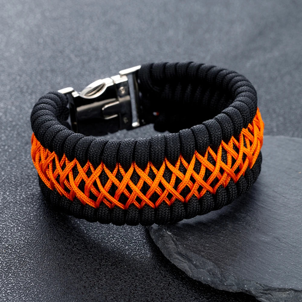 VaultWeave Paracord Survival Bracelet — 550lb