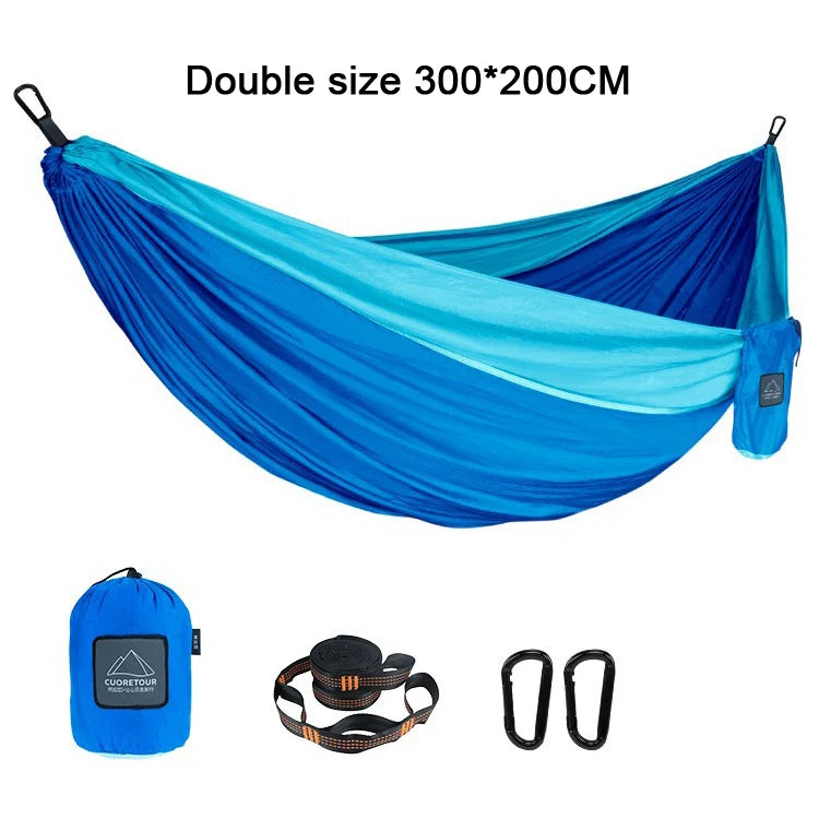 CloudRest Ultralight Camping Hammock — Parachute Nylon