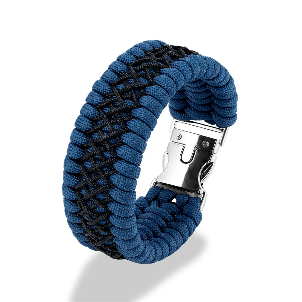 VaultWeave Paracord Survival Bracelet — 550lb