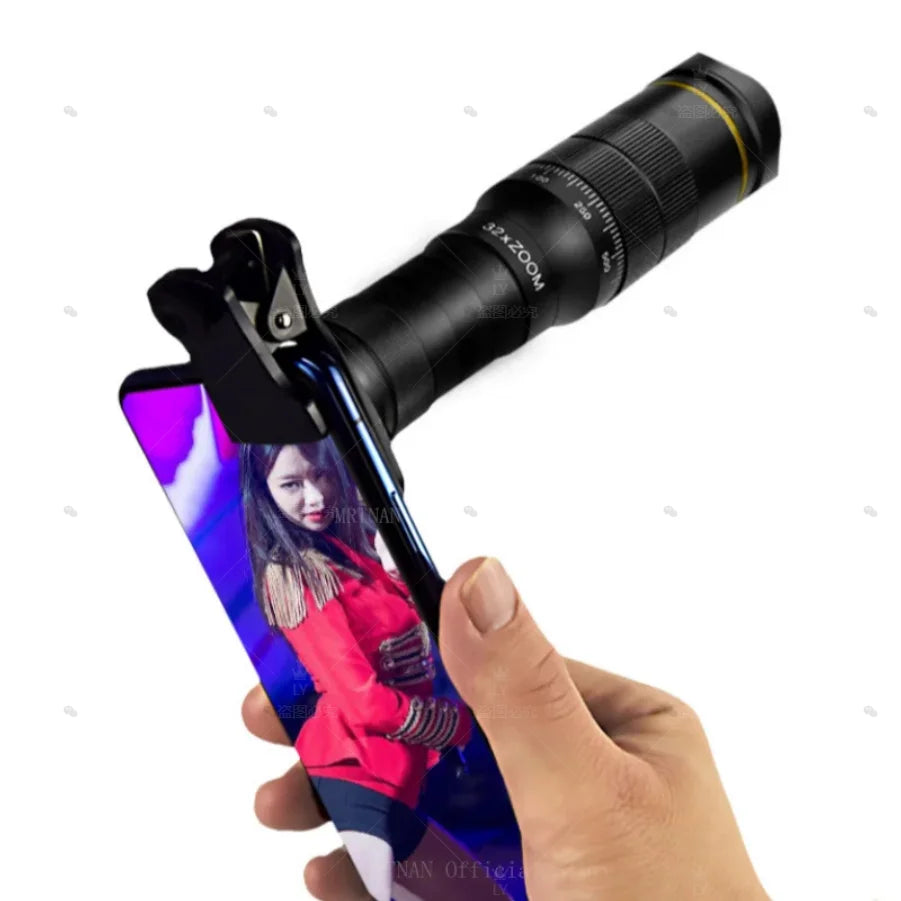 OpticVault 32x HD Monocular - Smartphone Camera Adapter