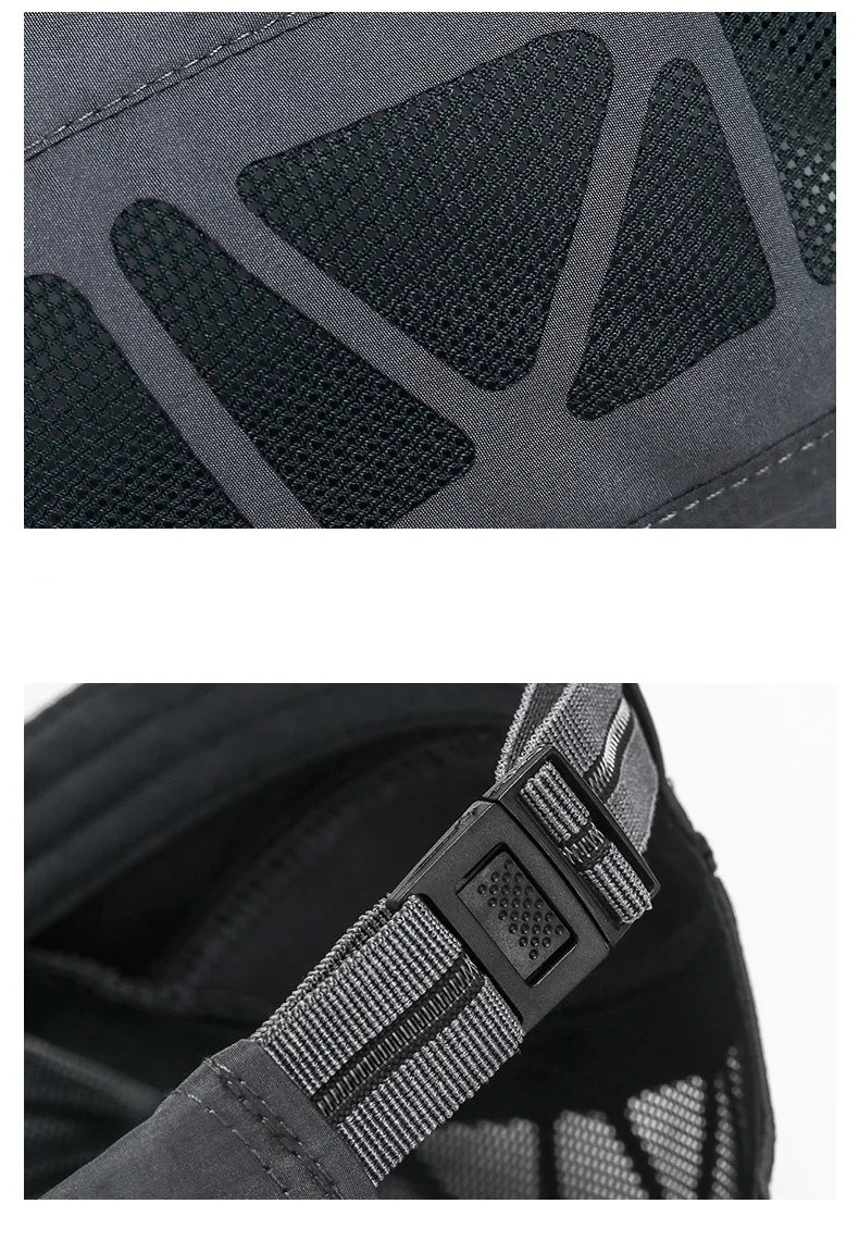 AirMesh Outdoor Sport Breathable Snapback Cap