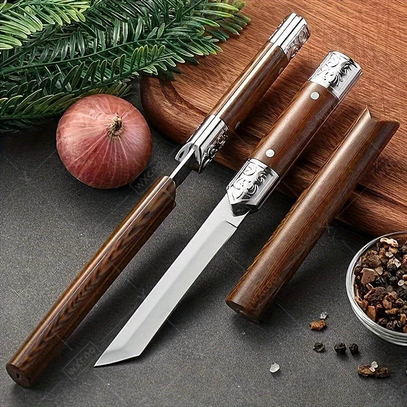 SliceVault Compact Stainless Steel Utility Knife