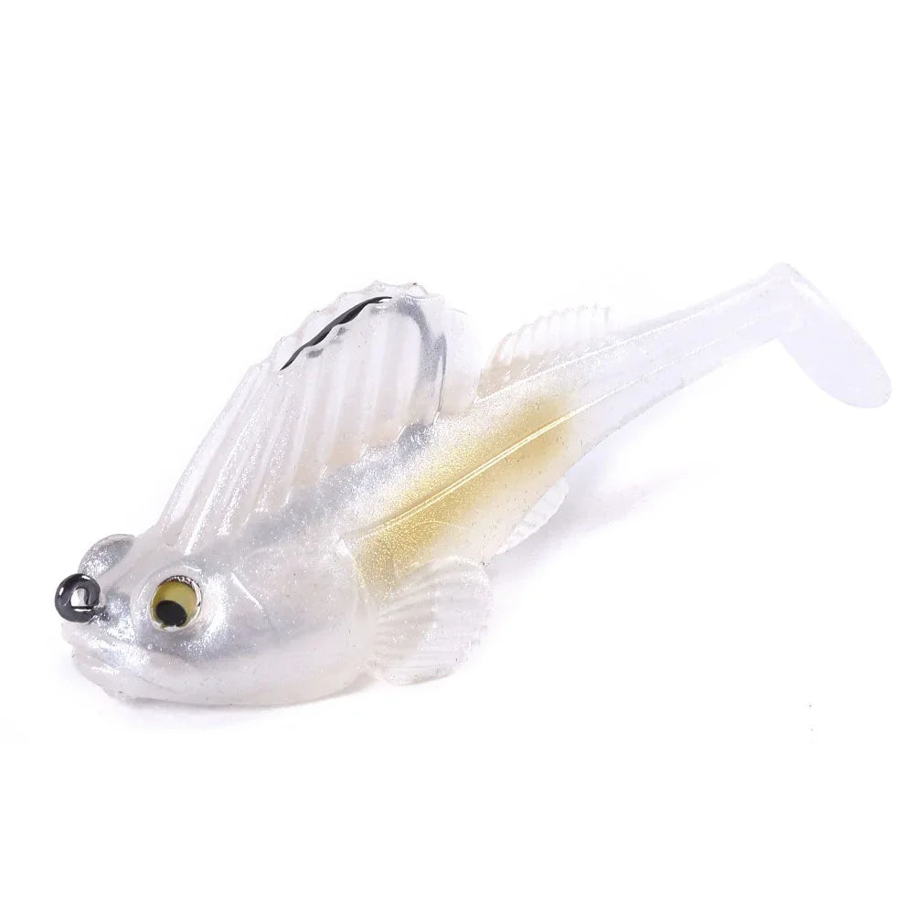 DarkSlider Soft Plastic Sinking Fishing Lure — 7g/14g/20g