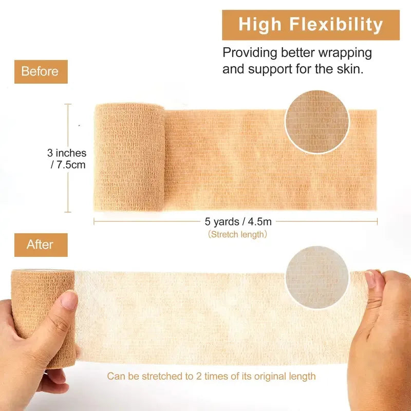 RescueBand Elastic Self-Adhesive Medical Bandage