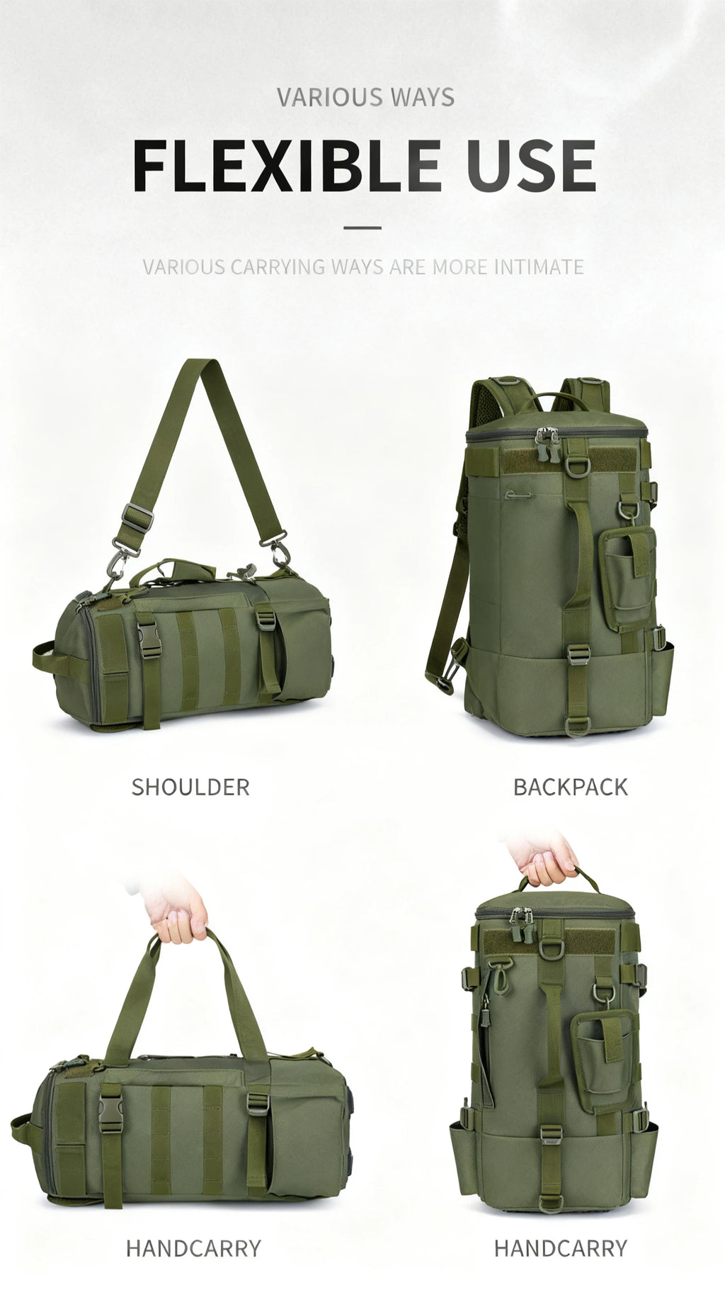 CastPack Tactical Fishing Backpack with Rod Holders