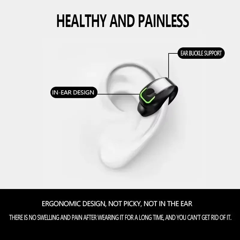 BoneClip Wireless Monaural Bone Conduction Earphone