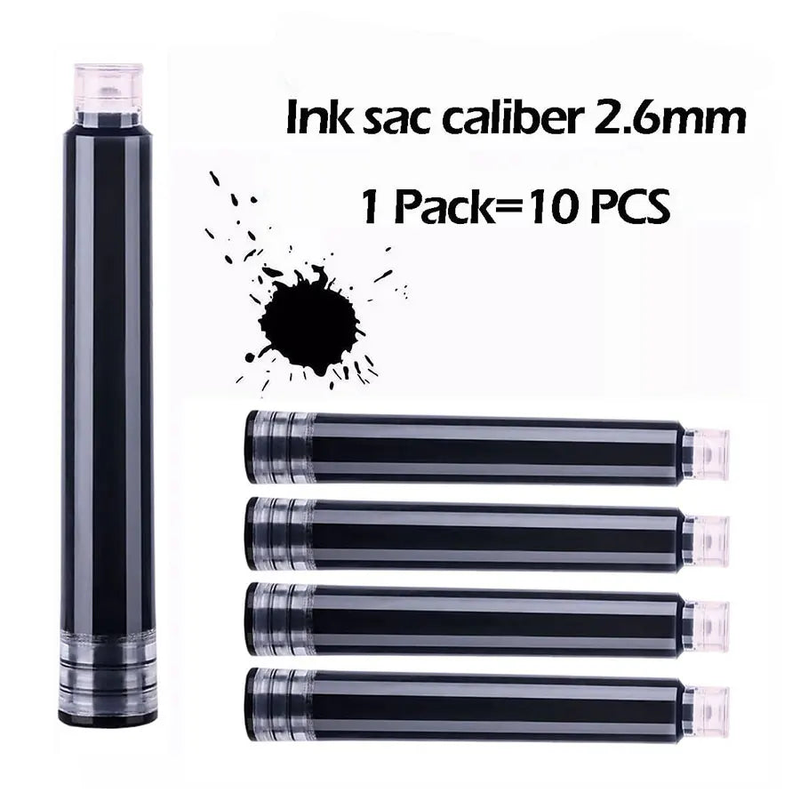 InkVault Retro Metal Fountain Pen & Ink Set