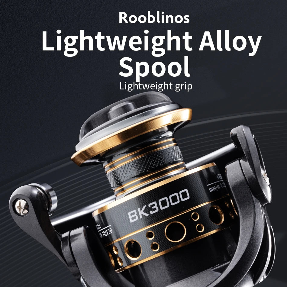 SpinForce BK Spinning Fishing Reel — Saltwater/Freshwater